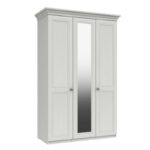 Canterbury 3 Door Wardrobe with Mirror