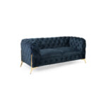 Chelsea Chesterfield 2 Seater Sofa Deep Ocean