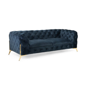 Chelsea Chesterfield 3 Seater Sofa Deep Ocean