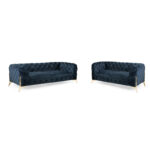 Chelsea Chesterfield 3 + 2 Set Deep Ocean
