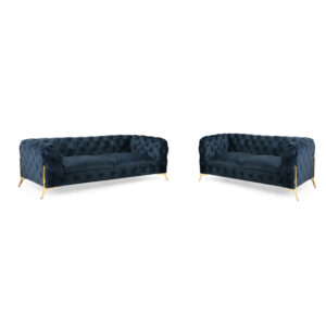 Chelsea Chesterfield 3 + 2 Set Deep Ocean