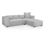 Chloe Grey Corner Sofa