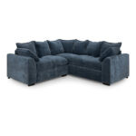 Colbee Large Corner Sofa Blue
