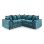 Colbee Large Corner Sofa Teal