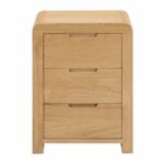 Curve 3 Drawer Bedside (JB)
