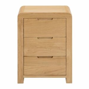 Curve 3 Drawer Bedside (JB)