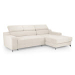 Dahlia Electric Corner Sofabed Beige
