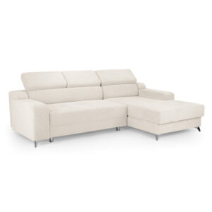 Dahlia Electric Corner Sofabed Beige