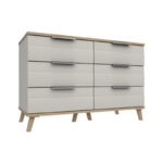 Derwent 3 Drawer Double Chest