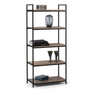Tribeca Tall Bookcase Oak/Walnut