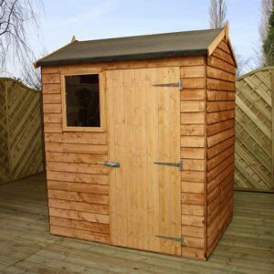Mercia Overlap Shed Reverse Apex 4 x 6ft