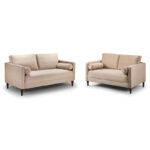Harper 3 + 2 Set Plush Beige