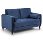 Harper 2 Seater Sofa Plush Blue