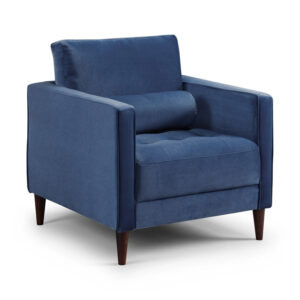 Harper Armchair Plush Blue