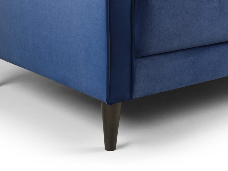 Harper 3 Seater Sofa Plush Blue - Image 2
