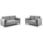 Harper 3 + 2 Set Plush Grey
