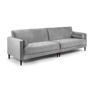 Harper 4 Seater Sofa Plush Grey