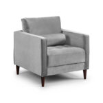 Harper Armchair Plush Grey
