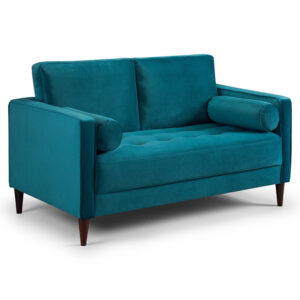 Harper 2 Seater Sofa Plush Teal