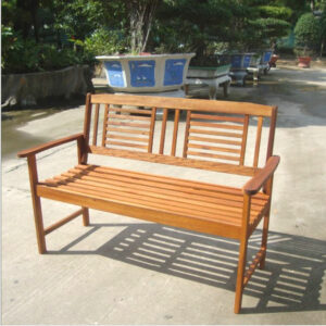 Brundle FSC Acacia 2 Seater Wooden Bench - 130cm