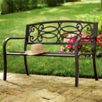 Ellister Stamford 3 Seater Steel Bench - Bronze