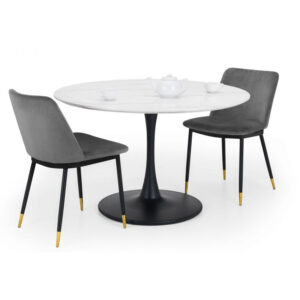 Holland & Delaunay 2 Seater Grey Dining Set