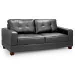Jerry 3 Seater Sofa Black