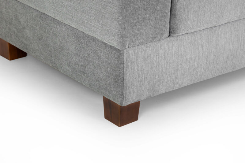 Jerry 2 Seater Sofa Grey Fabric - Image 2