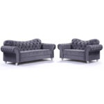 Jubilee 3 + 2 Set Grey