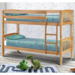 Lincoln Bunk Bed - Solid Pine - Antique Finish (JB)