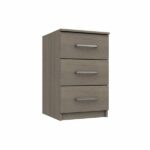 Minnesota <br>3 Drawer Bedside