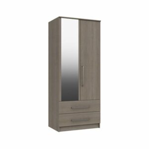 Minnesota <br>2 Door Combi Wardrobe with Mirror