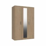 Marlow <br>3 Door Wardrobe with Mirror