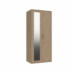 Marlow <br>2 Door Wardrobe With Mirror
