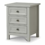 Maine 3 Drawer Bedside - Dove Grey (JB)
