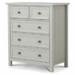 Maine 3+2 Drawer Chest - Dove Grey (JB)