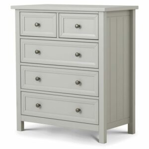 Maine 3+2 Drawer Chest - Dove Grey (JB)