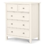 Maine 3+2 Drawer Chest - Surf White (JB)