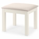 Maine Dressing Stool - Surf White (JB)