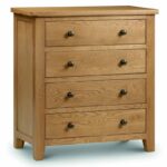 Marlborough Oak 4 Drawer Chest (JB)