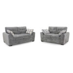 Maxwell Grey 3+2 Set