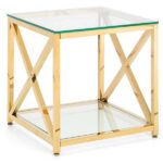 Miami Lamp Table - Gold