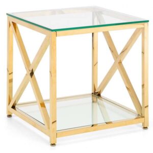 Miami Lamp Table - Gold