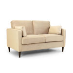 Munich 2 Seater Plush Beige