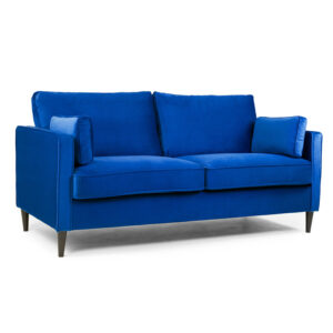 Munich 3 Seater Sofa Plush Blue