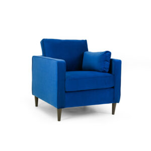 Munich Armchair Plush Blue