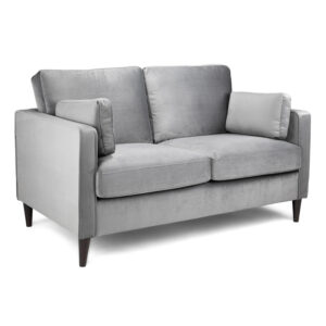 Munich 2 Seater Sofa Plush Grey