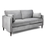 Munich 3 Seater Sofa Plush Grey