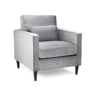 Munich Armchair Plush Grey