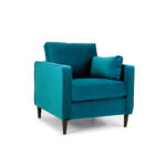 Munich Armchair Plush Teal